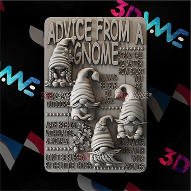 GNOME ADVICE 3d stl 3DWave.us